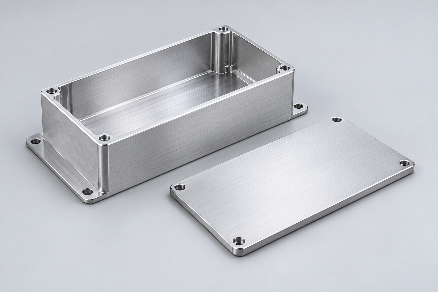 Battery Enclosure Parts — Illustrative Image · AI-generated
