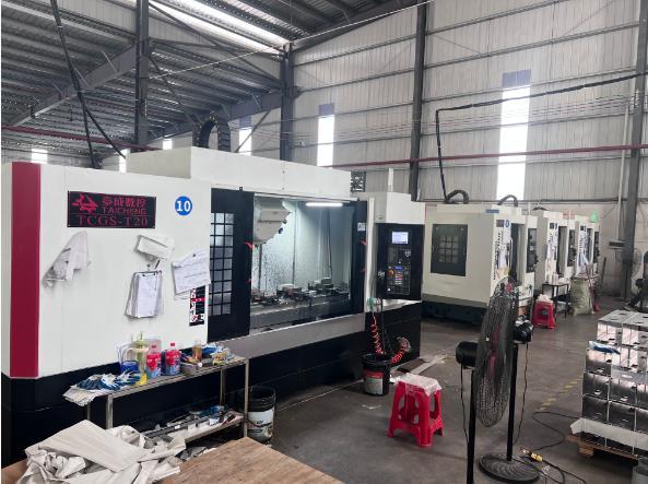 Machining work area — Original company profile photograph