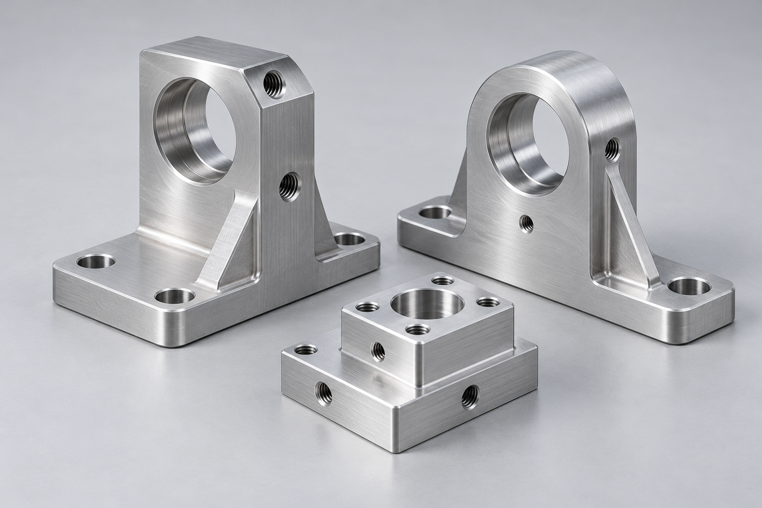 Custom CNC Components — Illustrative Image · AI-generated